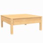 vidaXL 3-tlg. Garten-Lounge-Set mit Grauen Kissen Kiefer Massivholz vidaXL 3-tlg. Garten-Lounge-Set mit Grauen Kissen Kiefer Massivholz