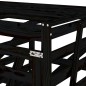 vidaXL Mülltonnenbox für 2 Tonnen Schwarz Massivholz Kiefer vidaXL Mülltonnenbox für 2 Tonnen Schwarz Massivholz Kiefer