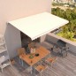 vidaXL Gelenkarmmarkise Einziehbar 500x350 cm Creme vidaXL Gelenkarmmarkise Einziehbar 500x350 cm Creme