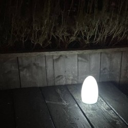 Eurotrail LED-Tischlampe Wiederaufladbar Rund