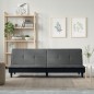 vidaXL Schlafsofa Dunkelgrau Stoff vidaXL Schlafsofa Dunkelgrau Stoff