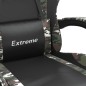 vidaXL Gamingstuhl mit Fußstütze Drehbar Schwarz Tarnfarben Kunstleder vidaXL Gamingstuhl mit Fußstütze Drehbar Schwarz Tarnfarben Kunstleder