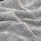 vidaXL Überwurf Baumwolle Fischgrätenmuster 160x210 cm Marineblau vidaXL Überwurf Baumwolle Fischgrätenmuster 160x210 cm Marineblau