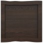 vidaXL Tischplatte 40x40x(2-6) cm Massivholz Behandelt Baumkante vidaXL Tischplatte 40x40x(2-6) cm Massivholz Behandelt Baumkante