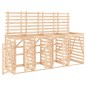 vidaXL Mülltonnenbox für 4 Tonnen Massivholz Kiefer vidaXL Mülltonnenbox für 4 Tonnen Massivholz Kiefer