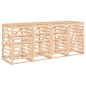 vidaXL Mülltonnenbox für 4 Tonnen Massivholz Kiefer vidaXL Mülltonnenbox für 4 Tonnen Massivholz Kiefer