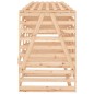 vidaXL Mülltonnenbox für 4 Tonnen Massivholz Kiefer vidaXL Mülltonnenbox für 4 Tonnen Massivholz Kiefer