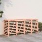 vidaXL Mülltonnenbox für 4 Tonnen Massivholz Douglasie vidaXL Mülltonnenbox für 4 Tonnen Massivholz Douglasie