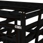 vidaXL Mülltonnenbox für 4 Tonnen Schwarz Massivholz Kiefer vidaXL Mülltonnenbox für 4 Tonnen Schwarz Massivholz Kiefer