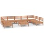 vidaXL 10-tlg. Garten-Lounge-Set Honigbraun Massivholz Kiefer vidaXL 10-tlg. Garten-Lounge-Set Honigbraun Massivholz Kiefer
