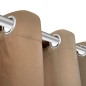 Verdunkelungs-Vorhänge mit Metallringen 135 x 245 cm Creme blackout Verdunkelungs-Vorhänge mit Metallringen 135 x 245 cm Creme blackout