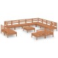 vidaXL 13-tlg. Garten-Lounge-Set Massivholz Kiefer Honigbraun vidaXL 13-tlg. Garten-Lounge-Set Massivholz Kiefer Honigbraun