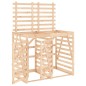 vidaXL Mülltonnenbox für 2 Tonnen Massivholz Kiefer vidaXL Mülltonnenbox für 2 Tonnen Massivholz Kiefer