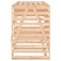 vidaXL Mülltonnenbox für 2 Tonnen Massivholz Kiefer vidaXL Mülltonnenbox für 2 Tonnen Massivholz Kiefer