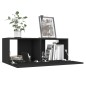 vidaXL TV-Schrank Schwarz 80x30x30 cm Holzwerkstoff vidaXL TV-Schrank Schwarz 80x30x30 cm Holzwerkstoff