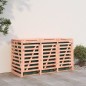 vidaXL Mülltonnenbox für 3 Tonnen Massivholz Douglasie vidaXL Mülltonnenbox für 3 Tonnen Massivholz Douglasie