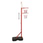 vidaXL Tragbares Basketball-Spielset Verstellbar 138,5-166 cm vidaXL Tragbares Basketball-Spielset Verstellbar 138,5-166 cm