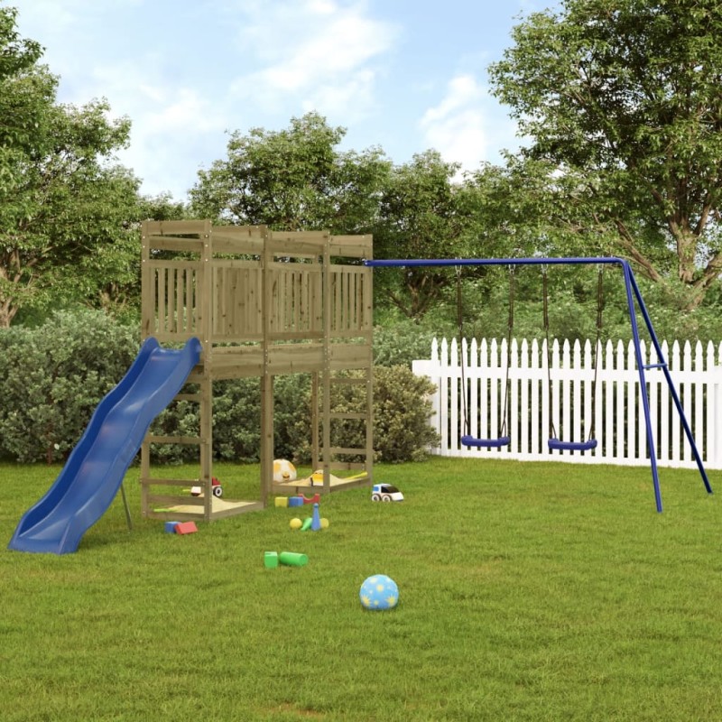 vidaXL Spielturm Imprägniertes Kiefernholz vidaXL Spielturm Imprägniertes Kiefernholz