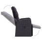 3-tlg. Bistro-Set mit Auflagen Poly Rattan Schwarz 3-tlg. Bistro-Set mit Auflagen Poly Rattan Schwarz