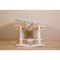 CHILDHOME Moseskorb mit Matratze und Bezug Natur Leopardenmuster CHILDHOME Moseskorb mit Matratze und Bezug Natur Leopardenmuster