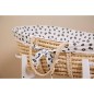 CHILDHOME Moseskorb mit Matratze und Bezug Natur Leopardenmuster CHILDHOME Moseskorb mit Matratze und Bezug Natur Leopardenmuster