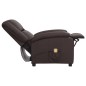 vidaXL Massagesessel Braun Echtleder vidaXL Massagesessel Braun Echtleder