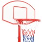 vidaXL Tragbares Basketball-Set Verstellbar 200-236 cm vidaXL Tragbares Basketball-Set Verstellbar 200-236 cm