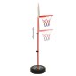 vidaXL Kinder Basketball Spiel-Set Verstellbar 120 cm vidaXL Kinder Basketball Spiel-Set Verstellbar 120 cm