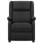 vidaXL Massagesessel mit Aufstehhilfe Schwarz Echtleder vidaXL Massagesessel mit Aufstehhilfe Schwarz Echtleder