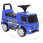 vidaXL Rutschauto Mercedes-Benz Blau vidaXL Rutschauto Mercedes-Benz Blau
