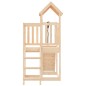 vidaXL Spielturm mit Kletterwand Massivholz Kiefer vidaXL Spielturm mit Kletterwand Massivholz Kiefer