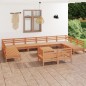 vidaXL 13-tlg. Garten-Lounge-Set Honigbraun Massivholz Kiefer vidaXL 13-tlg. Garten-Lounge-Set Honigbraun Massivholz Kiefer