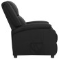 vidaXL Relaxsessel Elektrisch Schwarz Echtleder vidaXL Relaxsessel Elektrisch Schwarz Echtleder