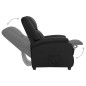 vidaXL Relaxsessel Elektrisch Schwarz Echtleder vidaXL Relaxsessel Elektrisch Schwarz Echtleder