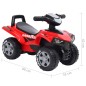 vidaXL Aufsitz-Quad für Kinder Good Year Rot vidaXL Aufsitz-Quad für Kinder Good Year Rot