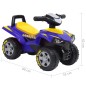 vidaXL Aufsitz-Quad für Kinder Good Year Blau vidaXL Aufsitz-Quad für Kinder Good Year Blau