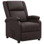 vidaXL Relaxsessel Elektrisch Braun Echtleder vidaXL Relaxsessel Elektrisch Braun Echtleder