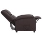vidaXL Relaxsessel Elektrisch Braun Echtleder vidaXL Relaxsessel Elektrisch Braun Echtleder