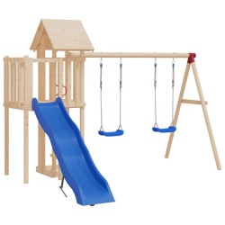   vidaXL Schaukelsitze mit Seilen 2 Stk. Blau 37x15 cm Polyethene