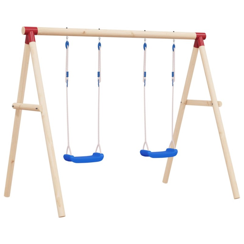 vidaXL Schaukelsitze mit Seilen 2 Stk. Blau 38x16 cm Polyethene vidaXL Schaukelsitze mit Seilen 2 Stk. Blau 38x16 cm Polyethene