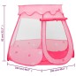 vidaXL Kinder-Spielzelt Rosa 102x102x82 cm vidaXL Kinder-Spielzelt Rosa 102x102x82 cm