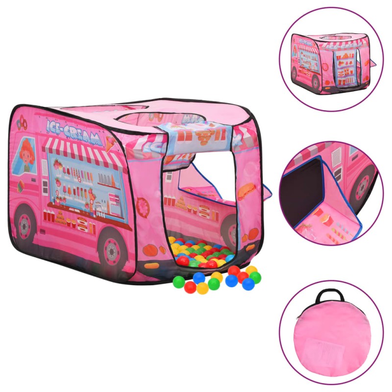 vidaXL Spielzelt für Kinder Rosa 70x112x70 cm vidaXL Spielzelt für Kinder Rosa 70x112x70 cm