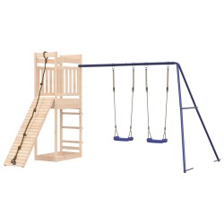 vidaXL Spielturm Massivholz Kiefer