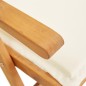 Verstellbare Gartenstühle 2 Stk. Braun Massivholz Akazie Verstellbare Gartenstühle 2 Stk. Braun Massivholz Akazie