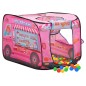 vidaXL Kinder-Spielzelt mit 250 Bällen Rosa 70x112x70 cm vidaXL Kinder-Spielzelt mit 250 Bällen Rosa 70x112x70 cm