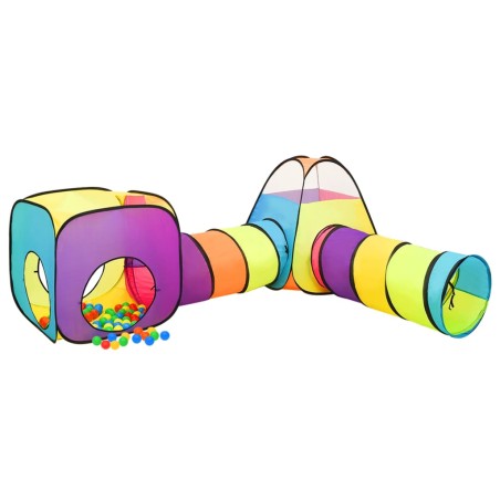 vidaXL Spielzelt mit 250 Bällen Mehrfarbig 190x264x90 cm