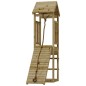vidaXL Spielturm mit Kletterwand Imprägniertes Kiefernholz vidaXL Spielturm mit Kletterwand Imprägniertes Kiefernholz