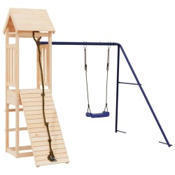 vidaXL Spielturm Massivholz Kiefer
