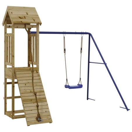 vidaXL Spielturm Imprägniertes Kiefernholz