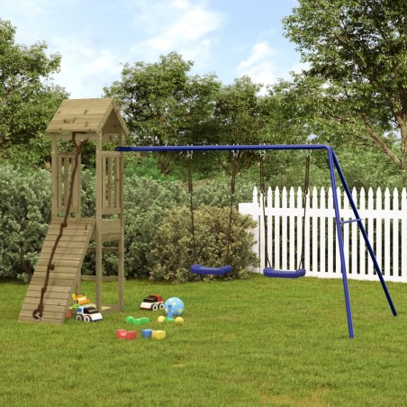 vidaXL Spielturm Imprägniertes Kiefernholz